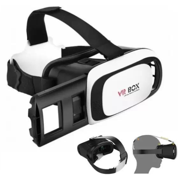 Óculos Vr Box 2.0 Realidade Virtual + Controle Cardboard 3d