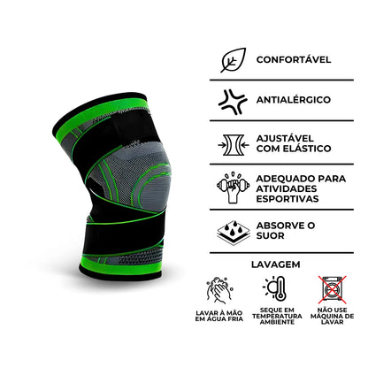 Joelheira De Articulação e Compreensão Crossfit Ortopedica