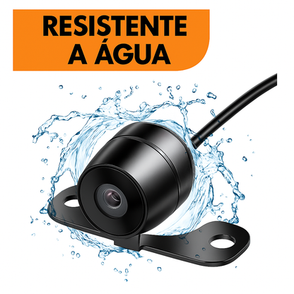 Câmera De Ré Automotiva Hd Estacionamento Visão Noturna