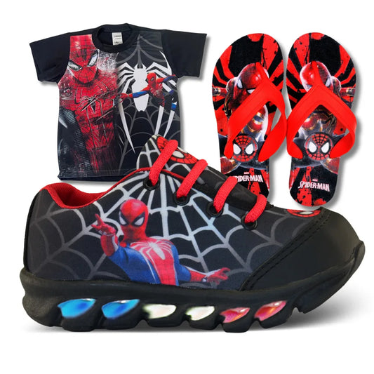 Conjunto Fãs Super Herói Homem Aranha
