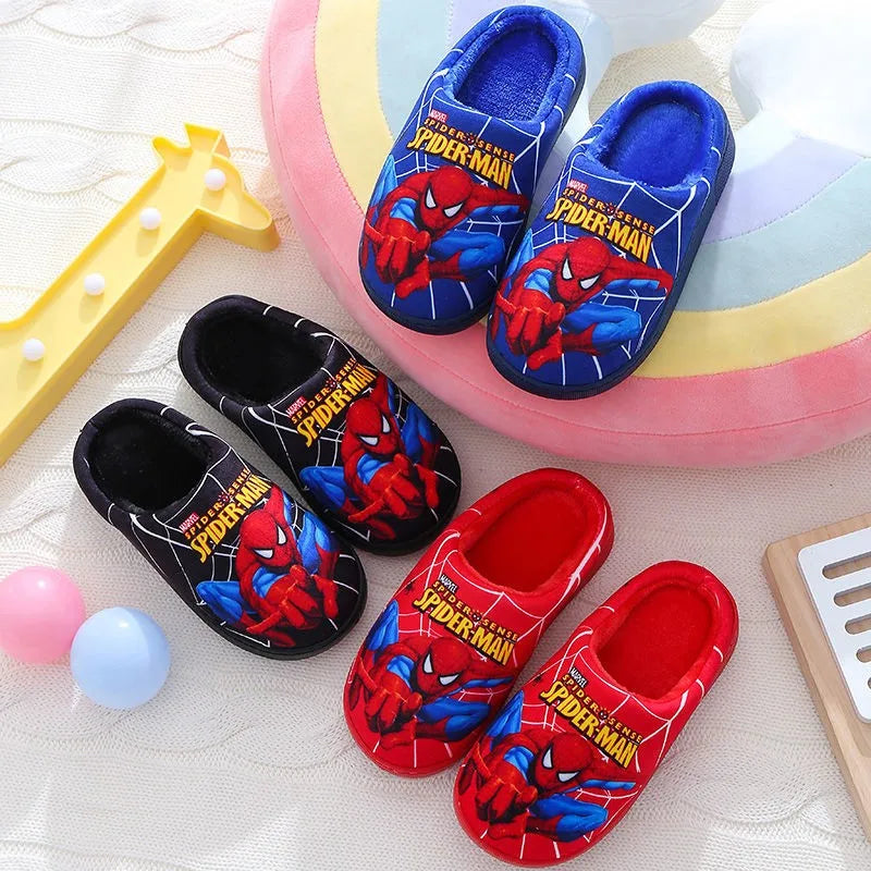 Pantufa de Algodão Infantil Homem-Aranha