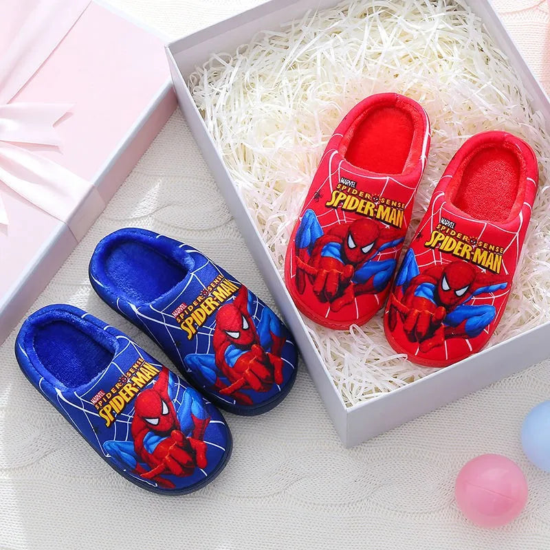Pantufa de Algodão Infantil Homem-Aranha