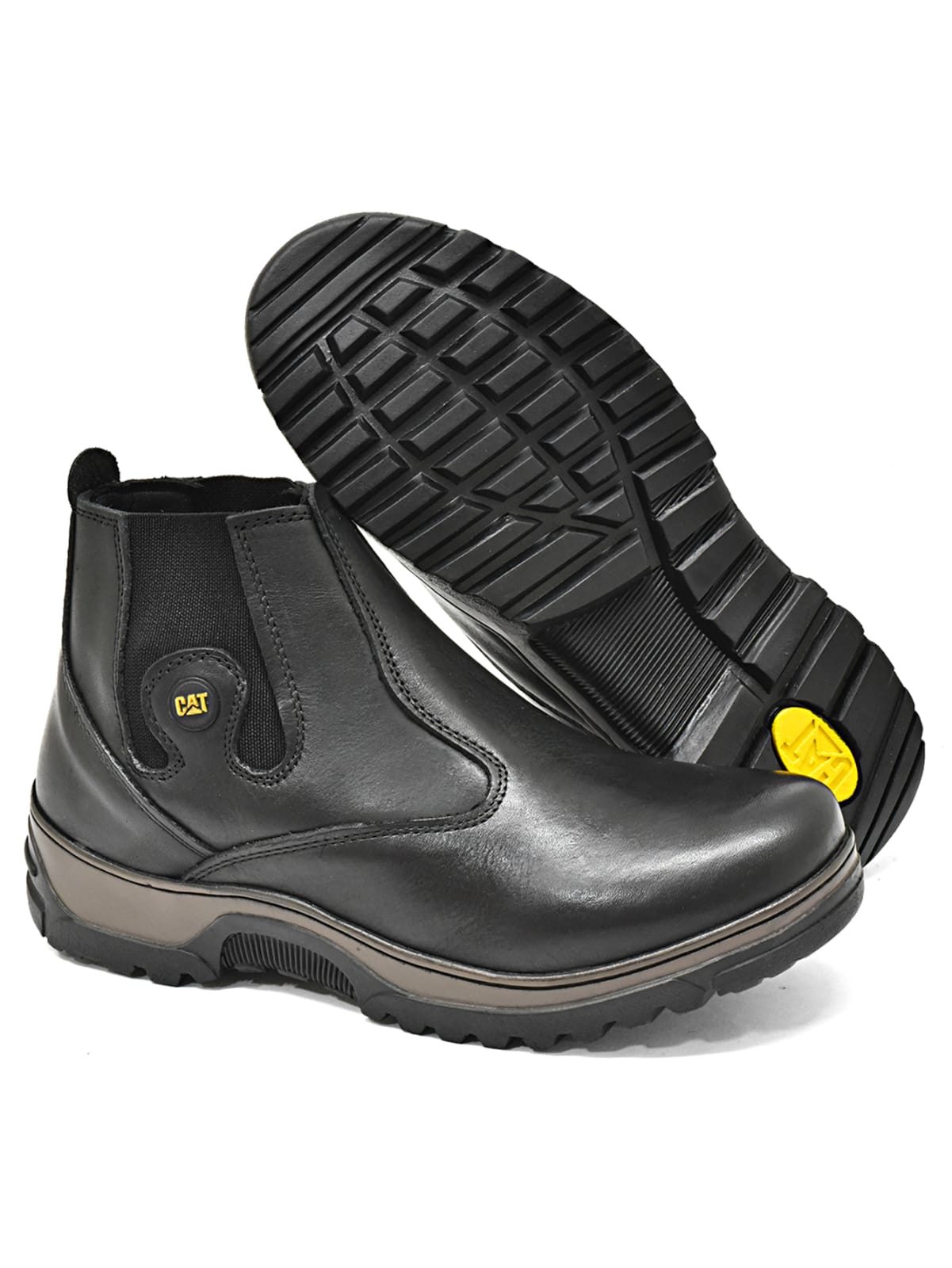 Botina Caterpillar de Couro: O Equilíbrio Perfeito entre Resistência e Estilo