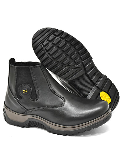 Botina Caterpillar de Couro: O Equilíbrio Perfeito entre Resistência e Estilo