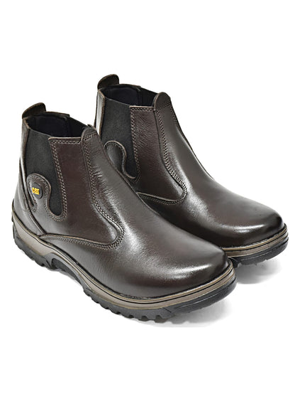 Botina Caterpillar de Couro: O Equilíbrio Perfeito entre Resistência e Estilo