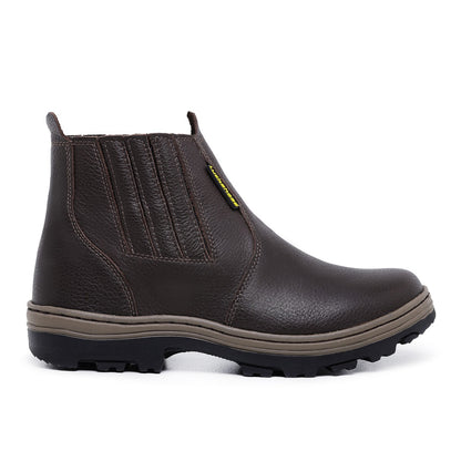 Bota DLL Botina Masculina de Couro: Estilo, Conforto e Durabilidade para o seu Dia a Dia