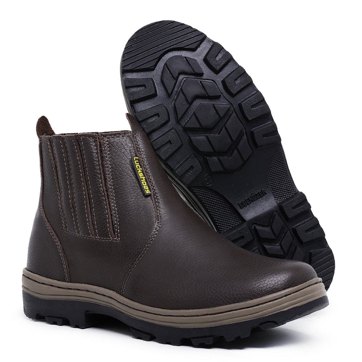Bota DLL Botina Masculina de Couro: Estilo, Conforto e Durabilidade para o seu Dia a Dia