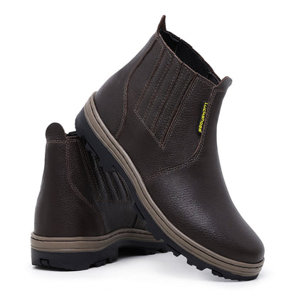 Bota DLL Botina Masculina de Couro: Estilo, Conforto e Durabilidade para o seu Dia a Dia