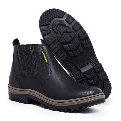 Bota DLL Botina Masculina de Couro: Estilo, Conforto e Durabilidade para o seu Dia a Dia