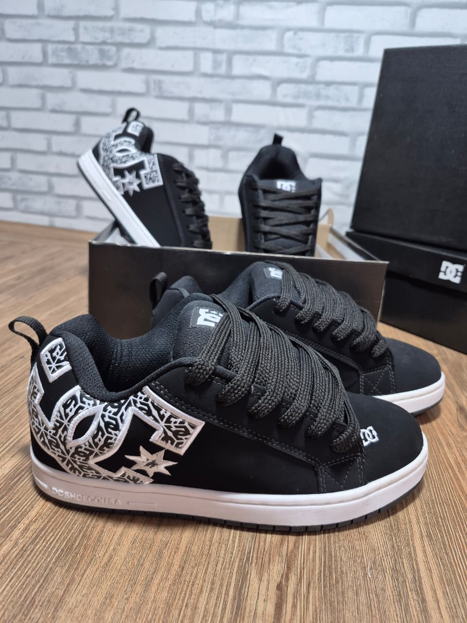 Tênis Calçado Casual de Luxo DC Court Lançamento