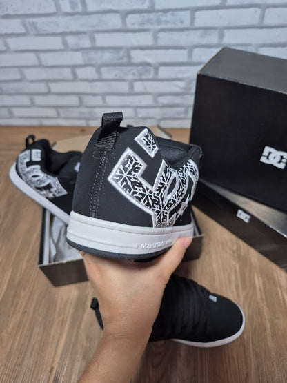 Tênis Calçado Casual de Luxo DC Court Lançamento