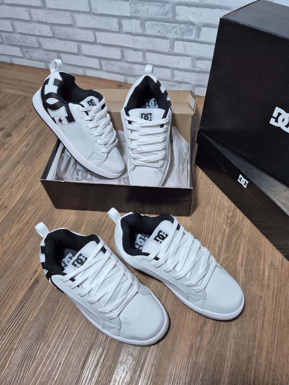 Tênis Calçado Casual de Luxo DC Court Lançamento