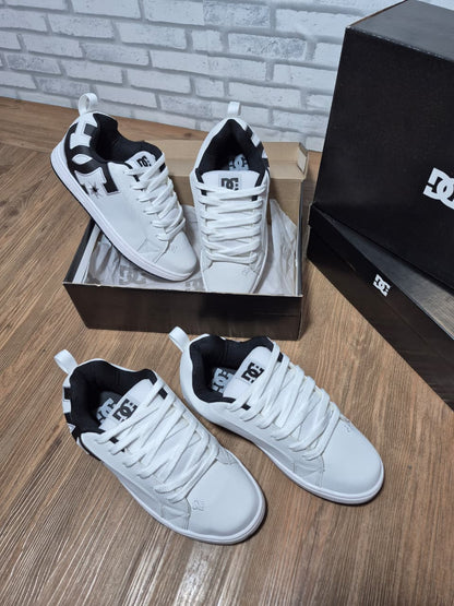 Tênis Calçado Casual de Luxo DC Court Lançamento