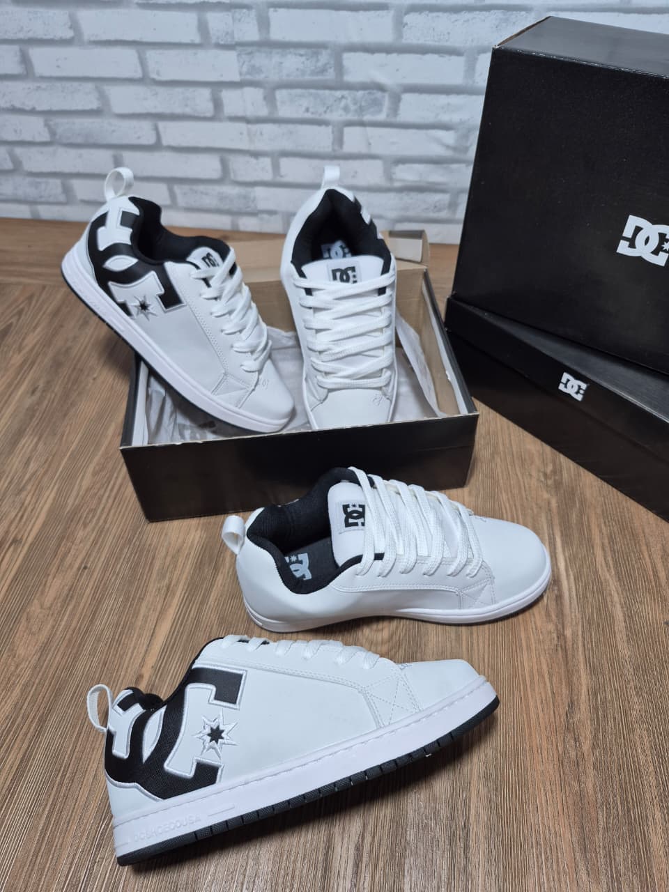 Tênis Calçado Casual de Luxo DC Court Lançamento