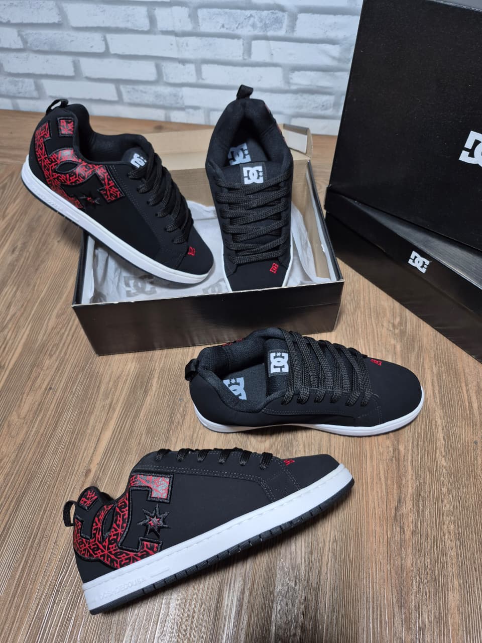 Tênis Calçado Casual de Luxo DC Court Lançamento