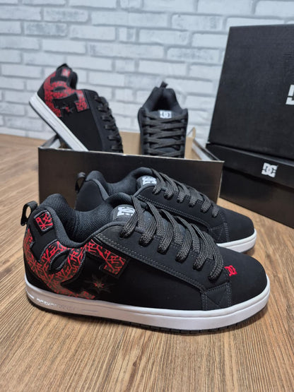 Tênis Calçado Casual de Luxo DC Court Lançamento