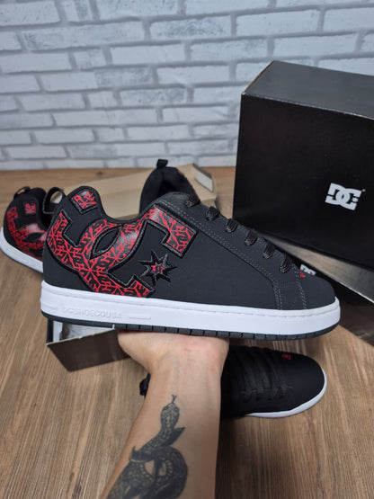 Tênis Calçado Casual de Luxo DC Court Lançamento