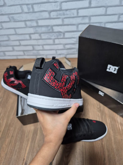 Tênis Calçado Casual de Luxo DC Court Lançamento