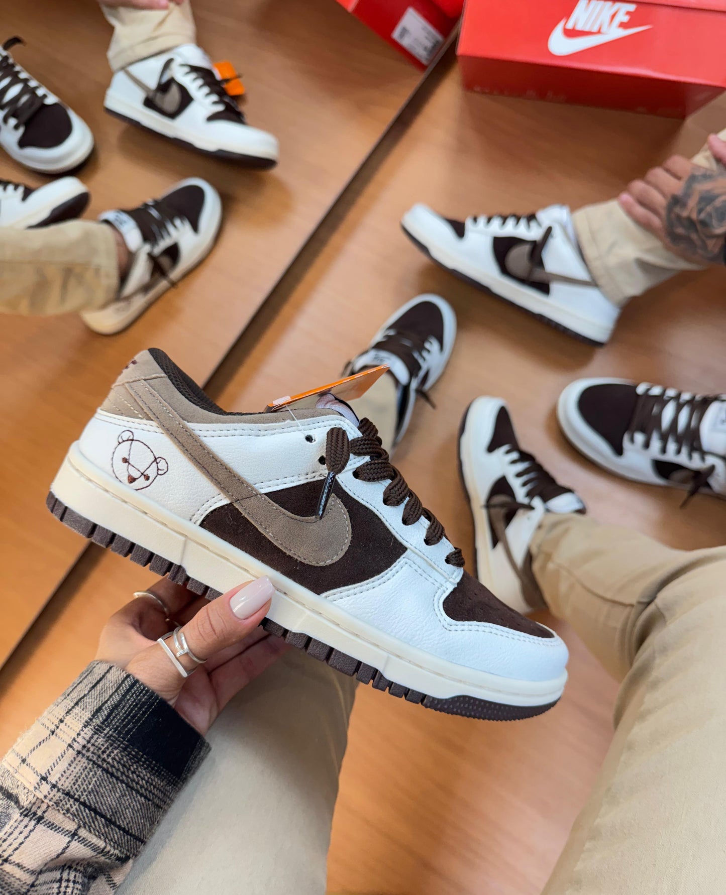 Calçado Tênis Nike Dunk Low Pro Teddy (Sucesso)