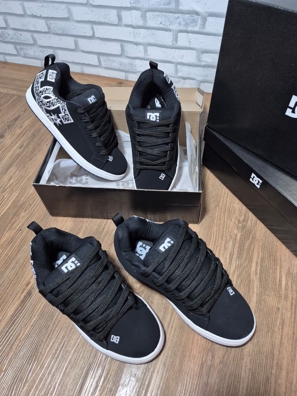 Tênis Calçado Casual de Luxo DC Court Lançamento