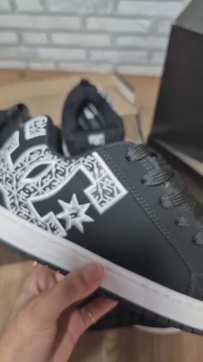 Tênis Calçado Casual de Luxo DC Court Lançamento